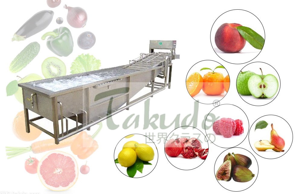 máy sục rửa rau quả